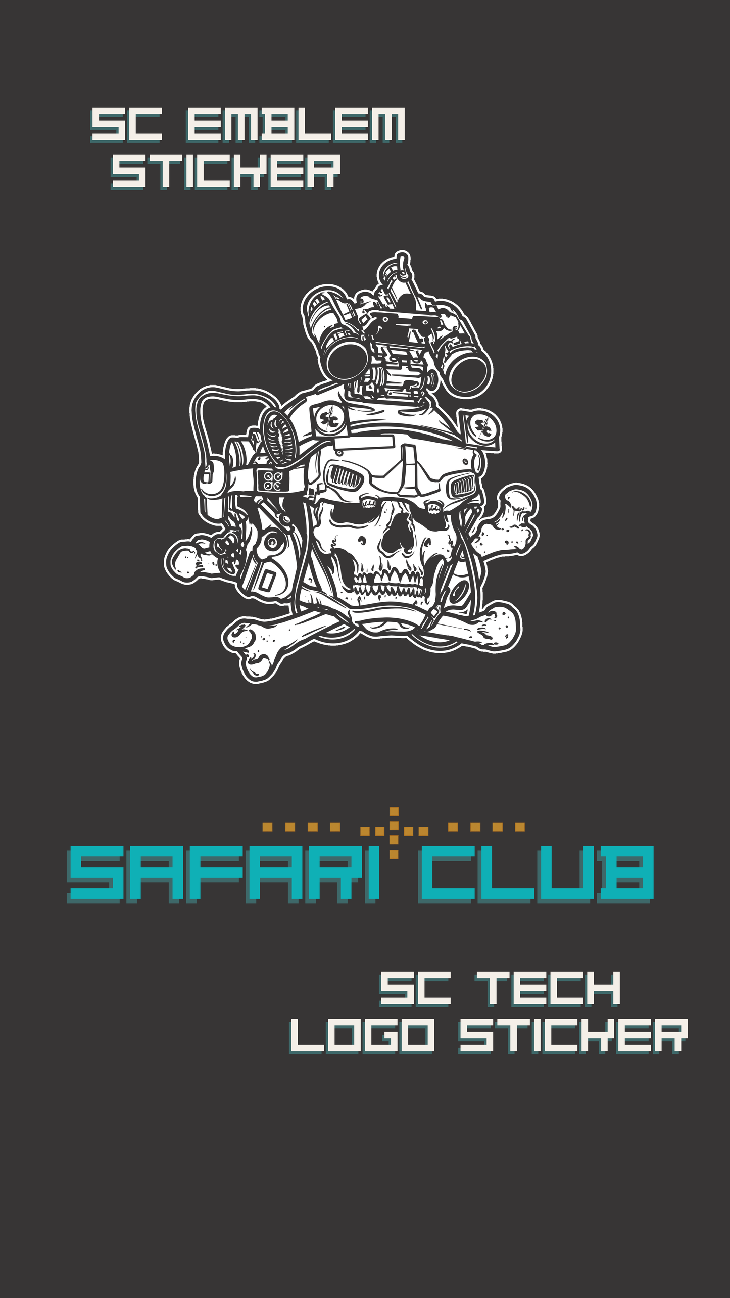 Safari Club Emblem & Tech Logo